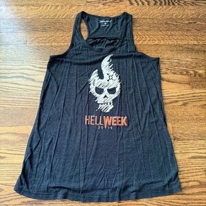 ⭐️ Orangetheory Fitness Grey Graphic Tank Top